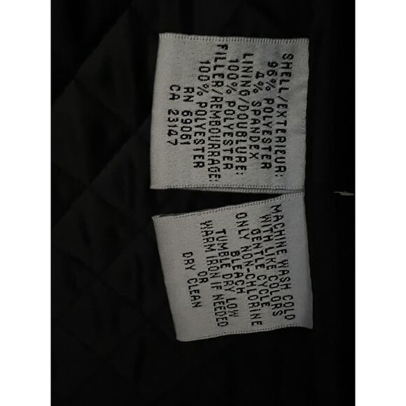 Talbot’s Quilted Button Down Light Weight Coat - Picture 5 of 9